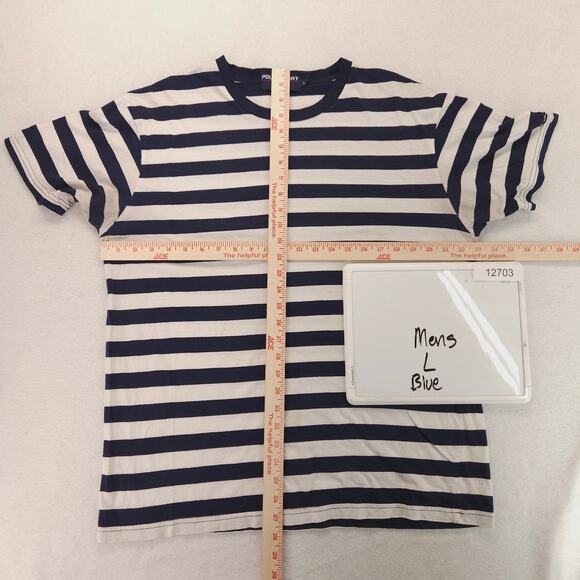 Polo Sport Casual Crew Neck Short Sleeve T Shirt Mens Size Large L Blue - Picture 5 of 9